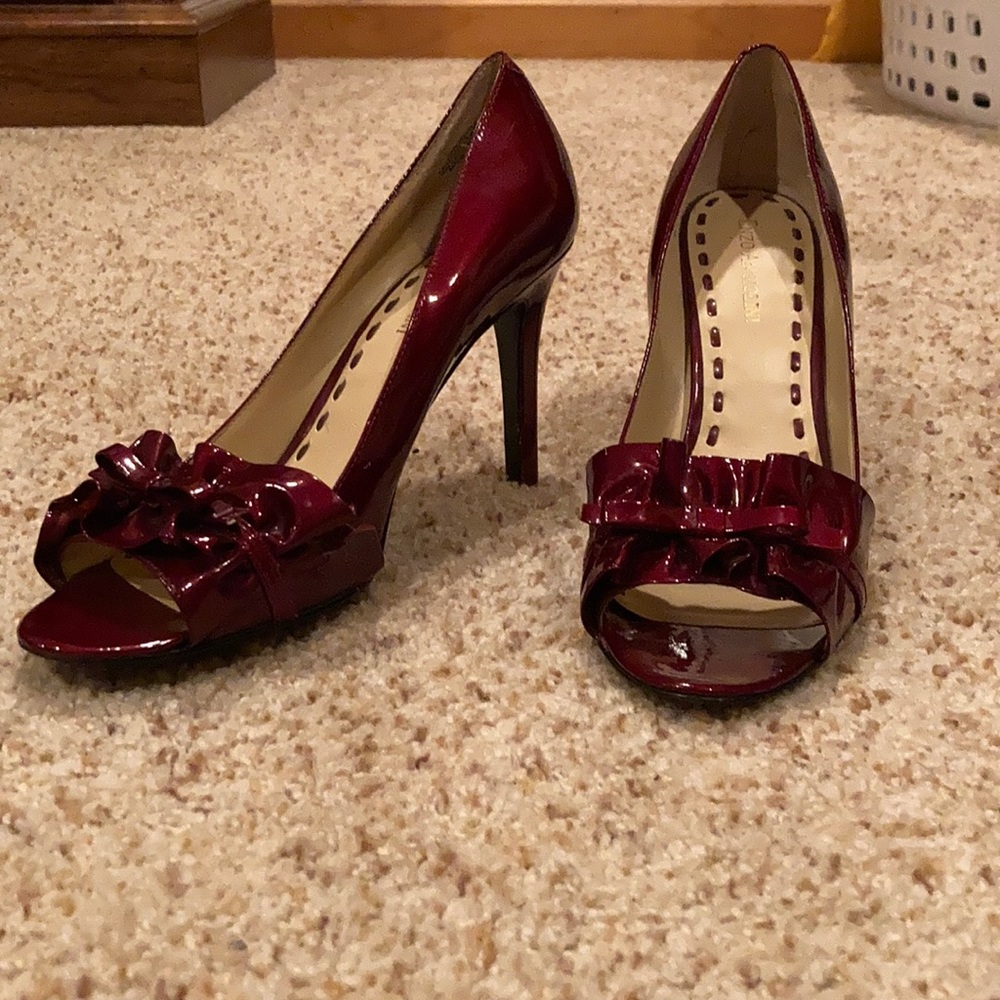 Gorgeous deep red heels